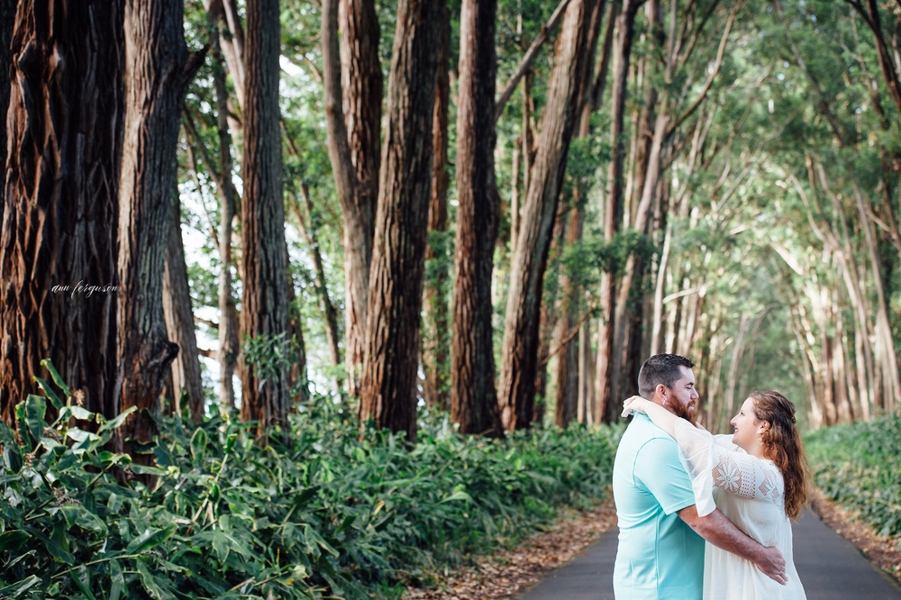 engagement and couples photographer for waimea big island