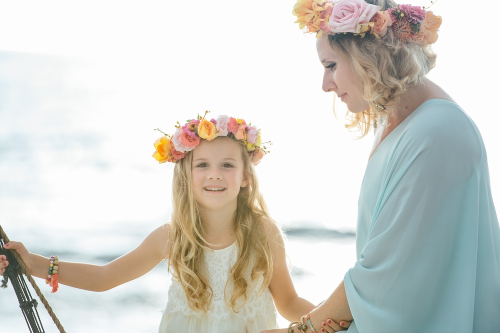 Mom and daughter at Waikoloa Family Photography Session