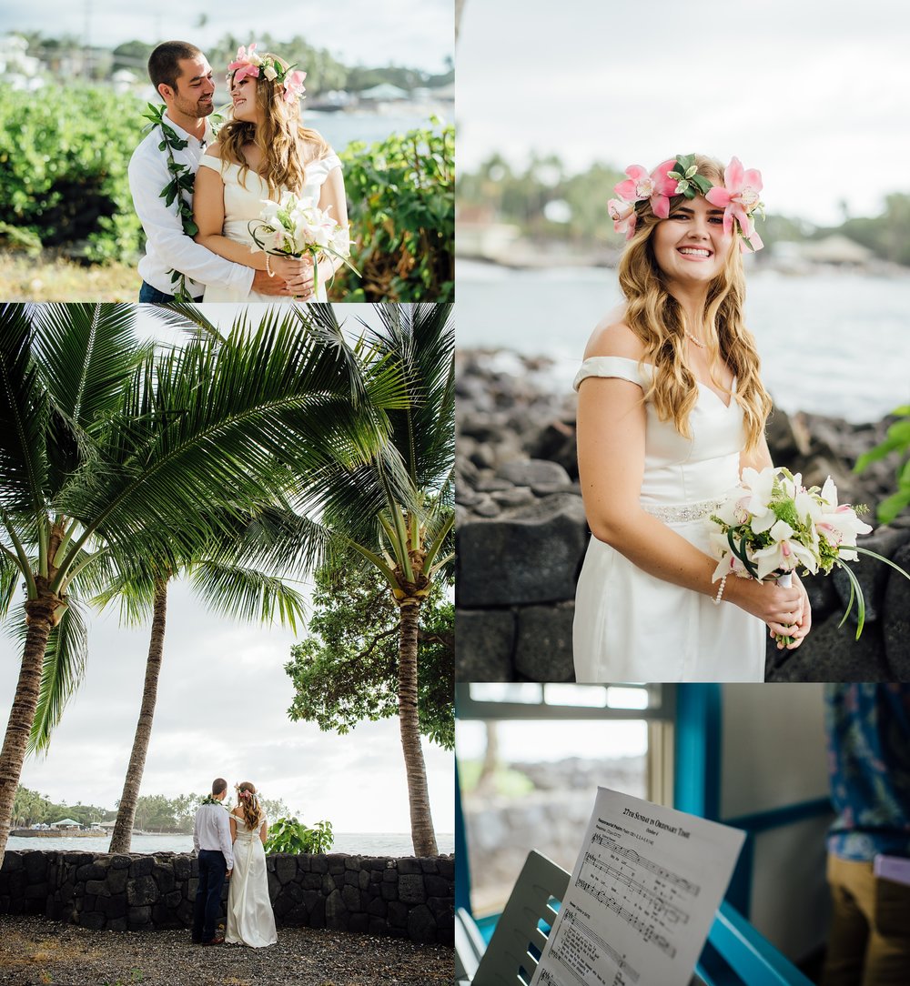 St Peters by the Sea wedding in Kona