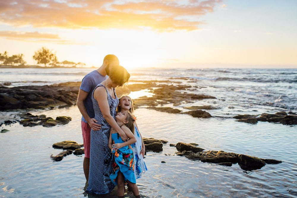 Big Island Photographer for Families who love authentic and emotive storytelling