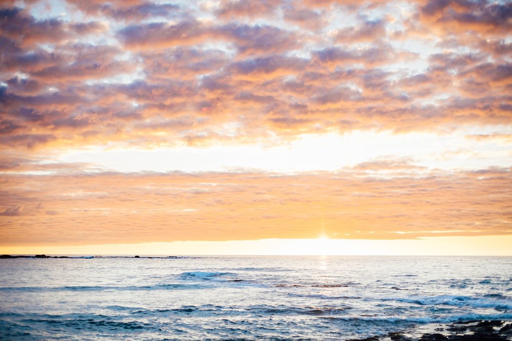 Stunning Big Island beach Sunset 