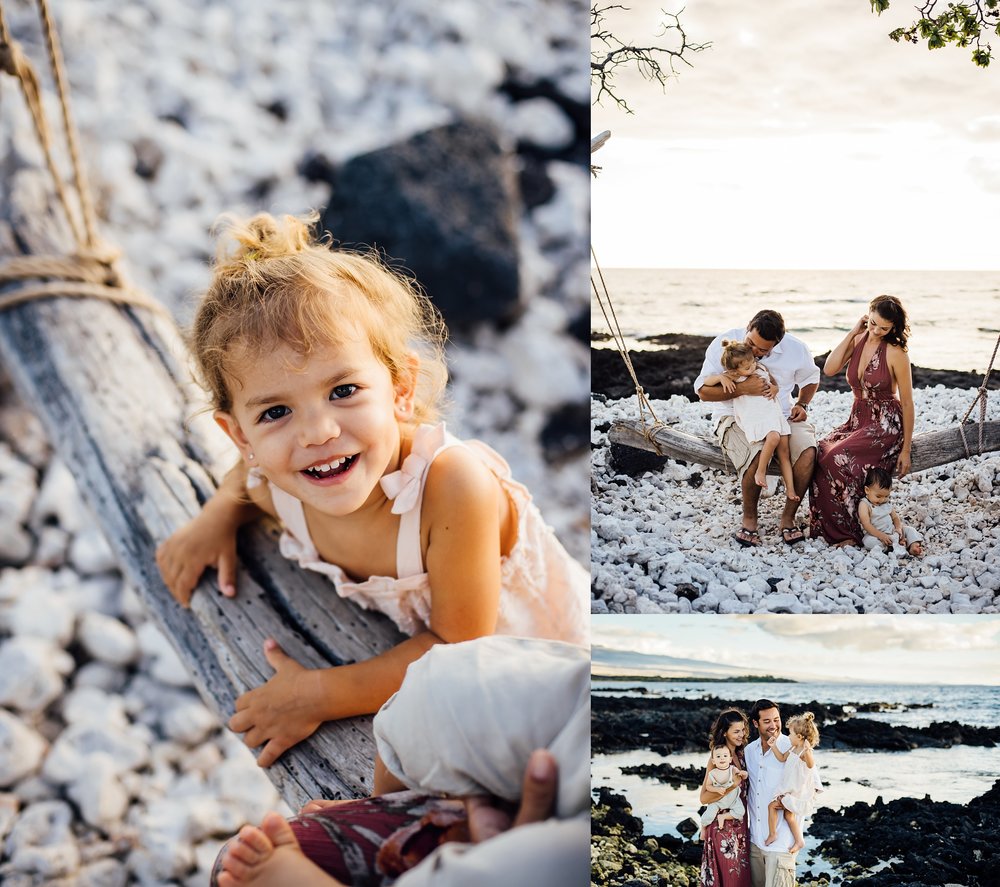family enjoying at Hilton Waikoloa Village during their vacation