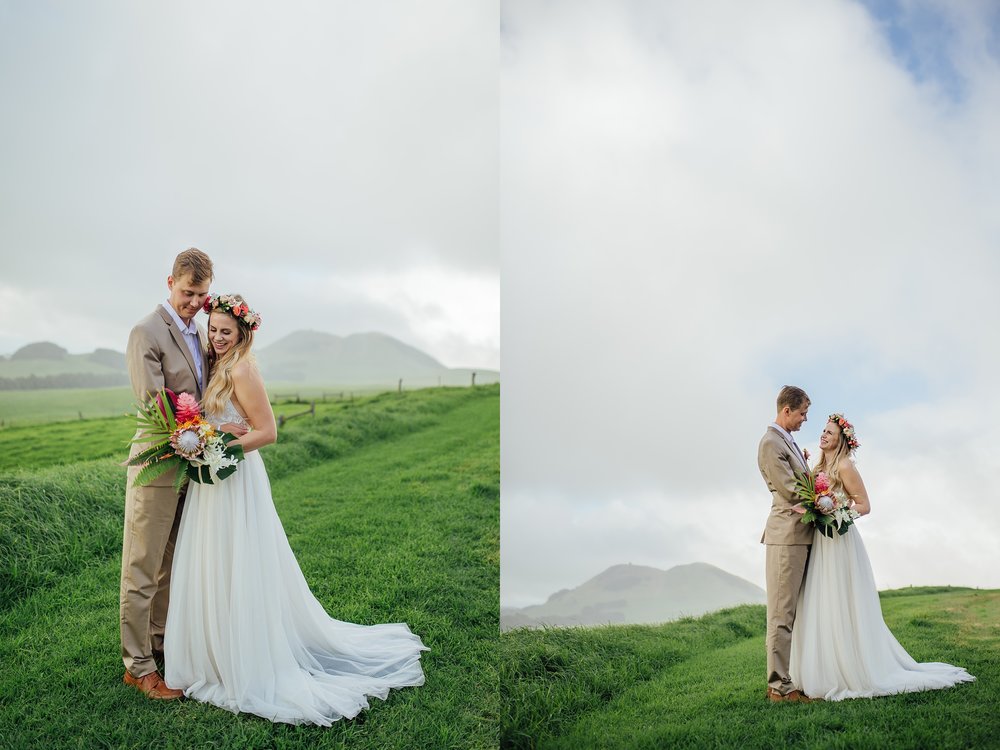 Kahua Ranch Wedding with Spectacular views