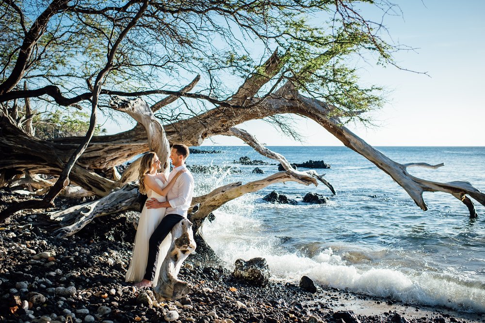 Big Island Wedding Photography at Waialea Bay