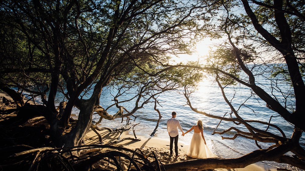 Wailea Bay Big Island Wedding Photography