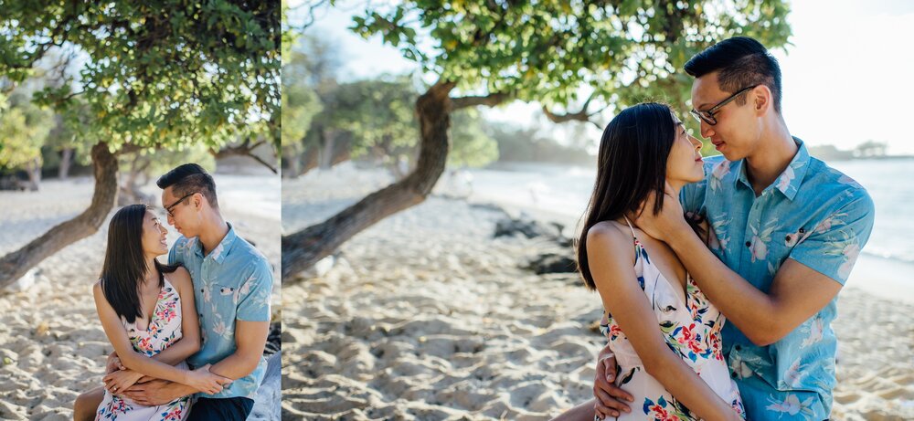 hawaii engagement session and wedding photographer