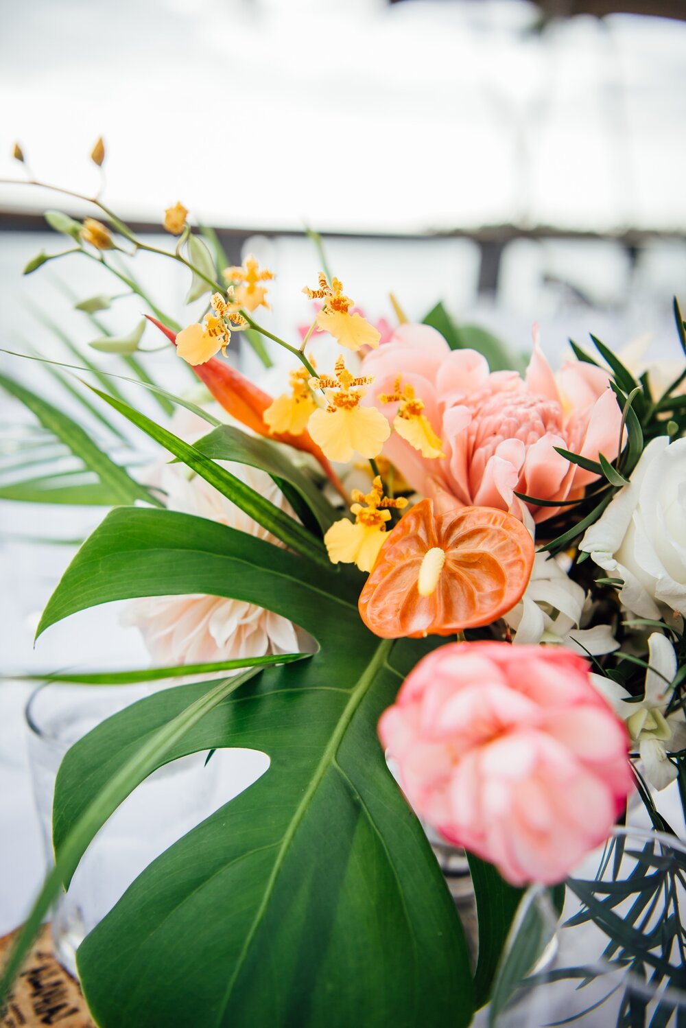 Hawaii wedding florals