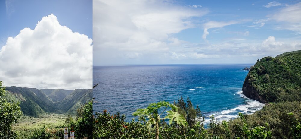 views from pololu valley outlook