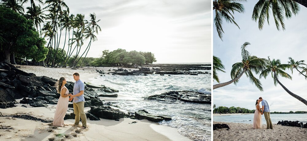 stunning Hawaii engagement photos by oahu wedding photographer