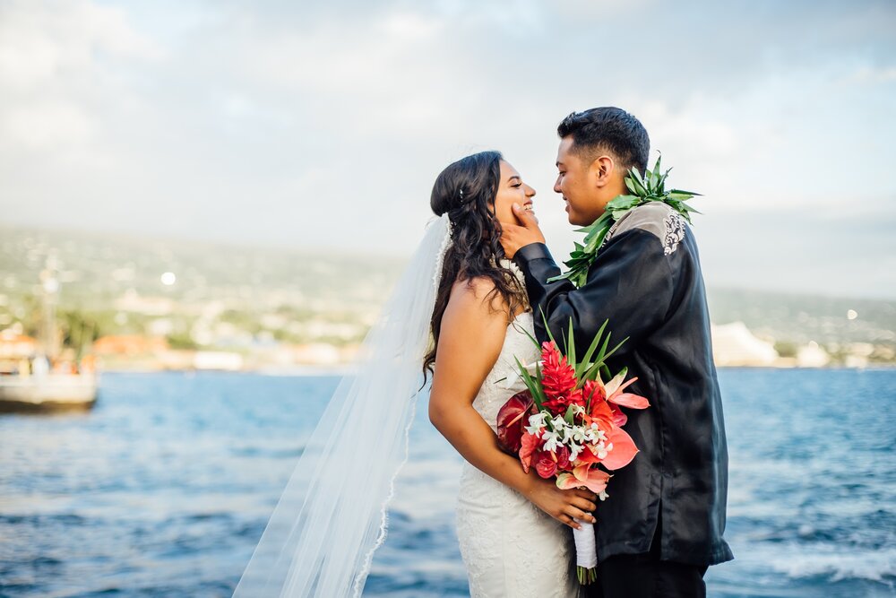 big island destination wedding in kona