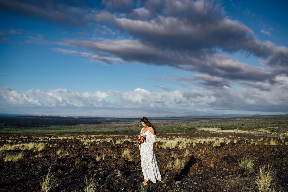 kiholo Bay Big Island Wedding Photographer