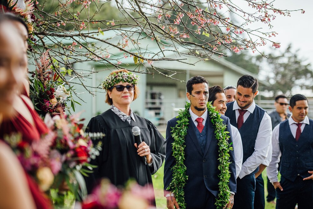 Garden Wedding in Hawaii Captured by Ann Ferguson Photography