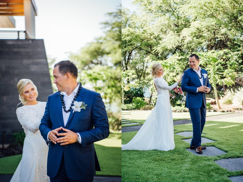 first look at this Hawaii destination wedding by Ann Ferguson Photography