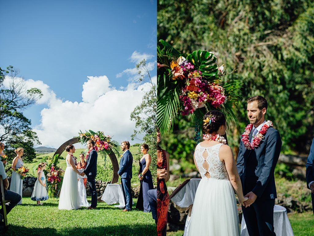 garden wedding by big island wedding planner