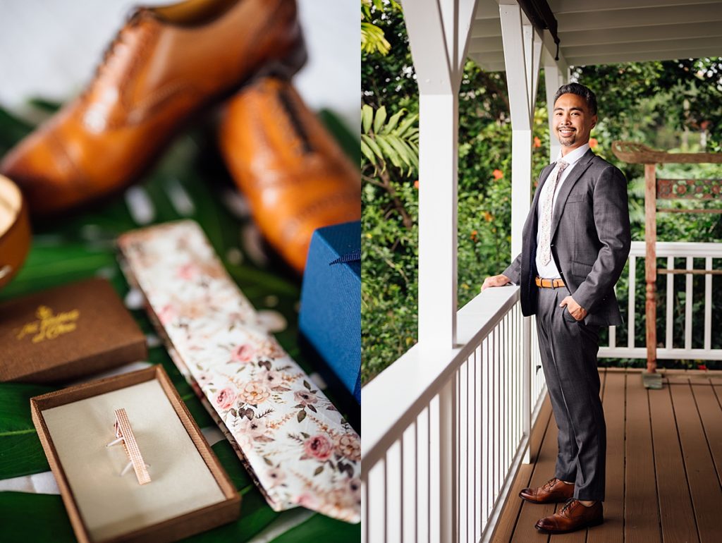 the dashing groom and his wardrobe details