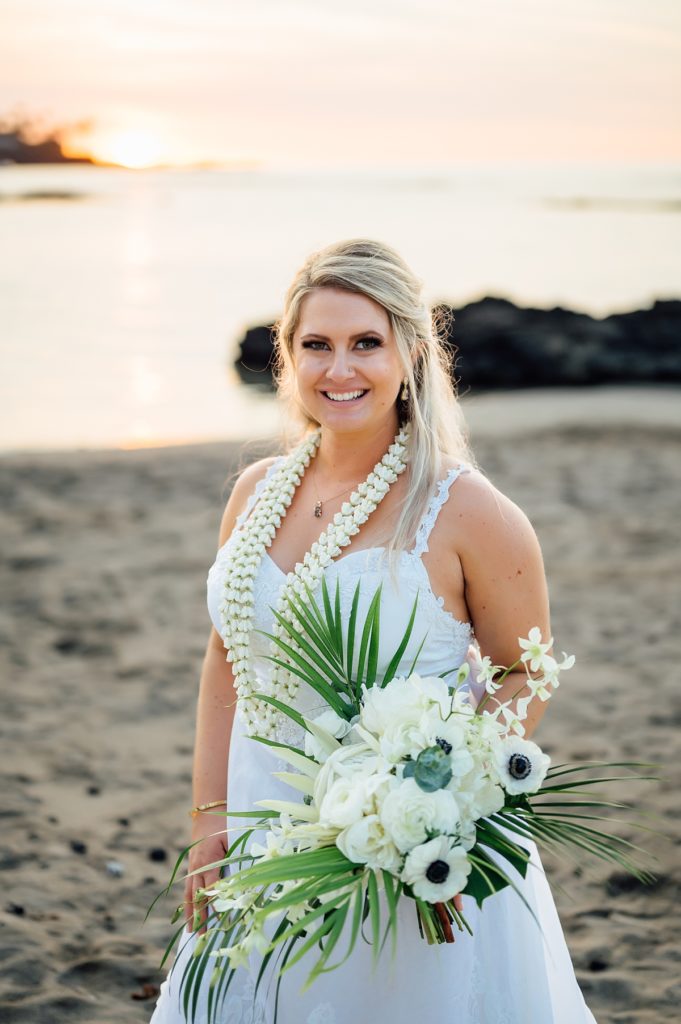 beautiful Big Island bride