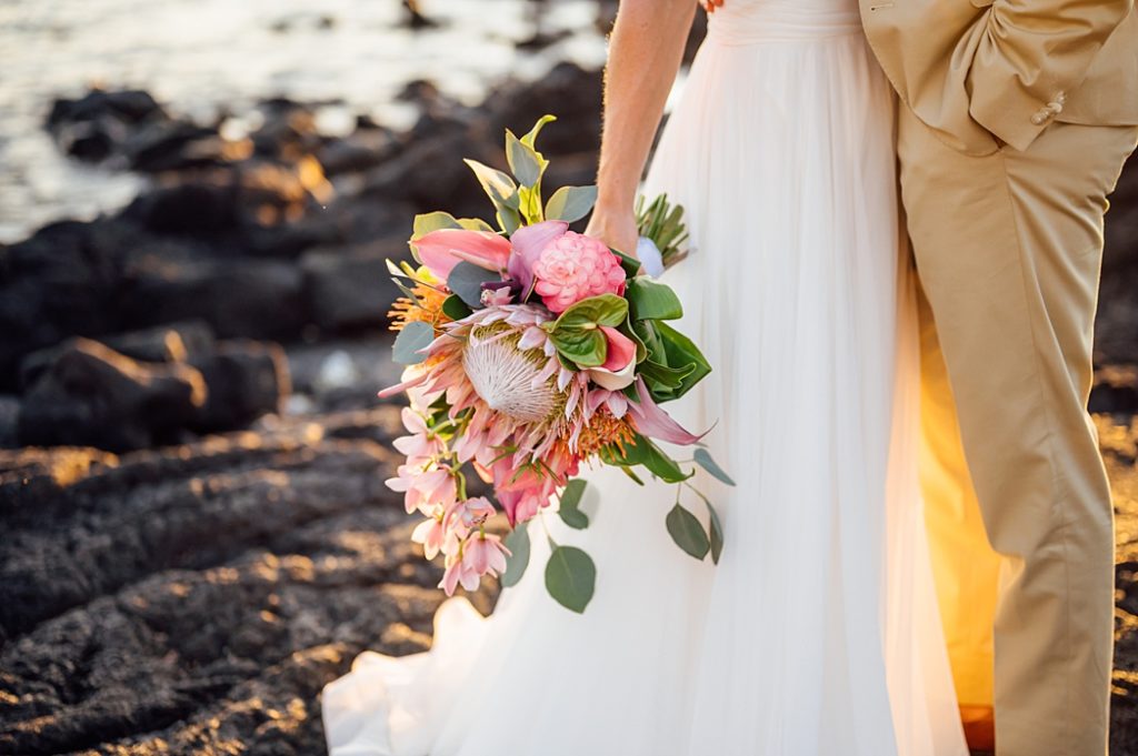 Big Island bridal bouquet