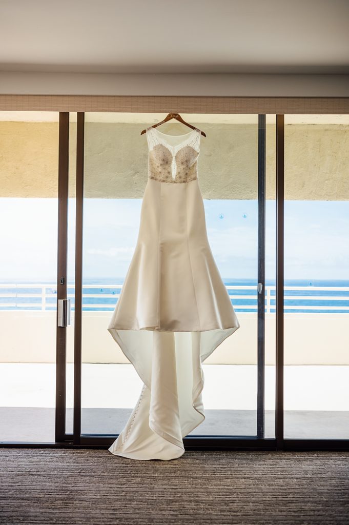 the bridal dress 