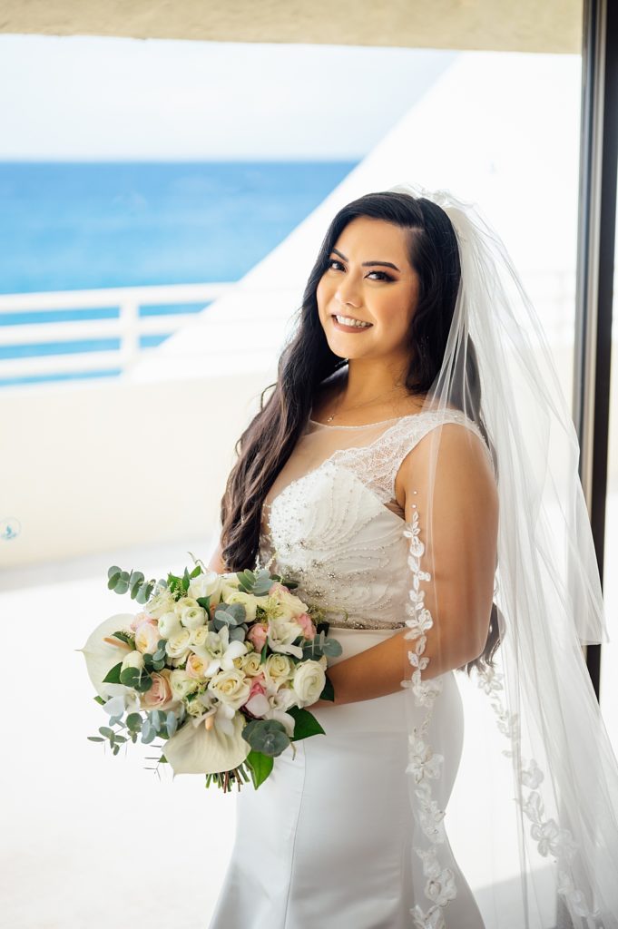 the stunning bride at Royal Kona on Big Island