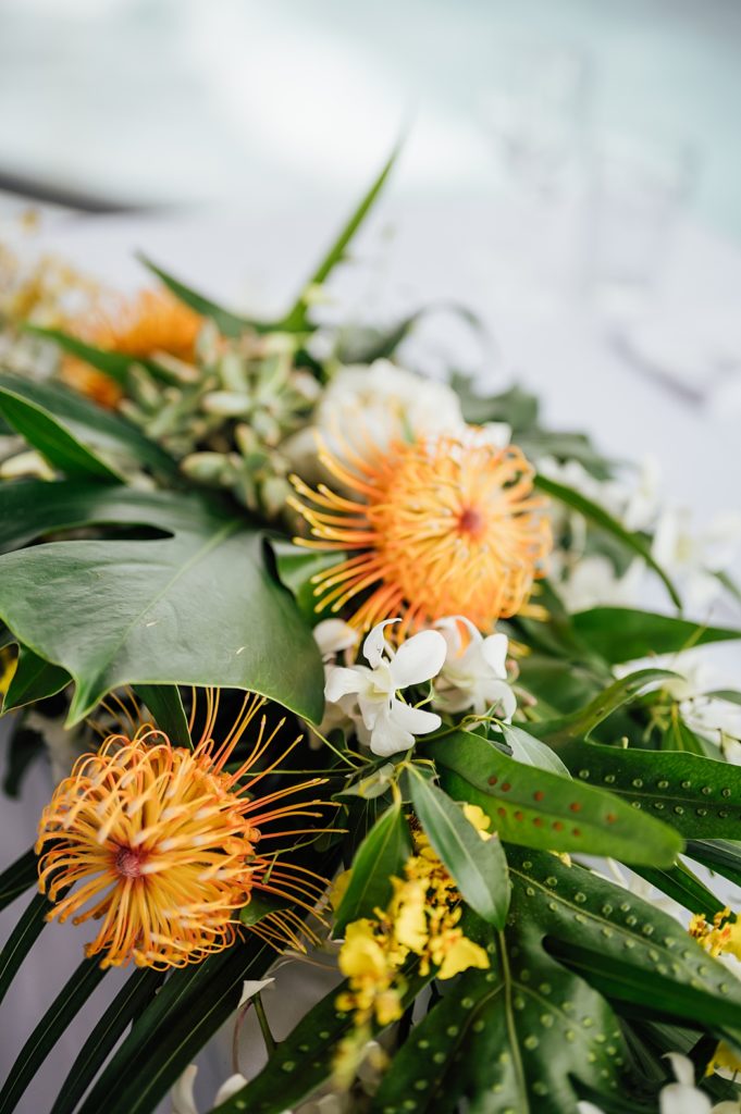 wedding floral details
