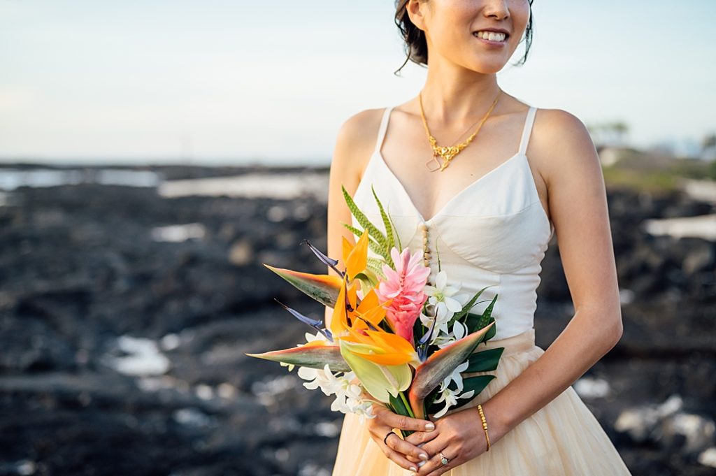 simple bridal bouquet captured by wedding photographer